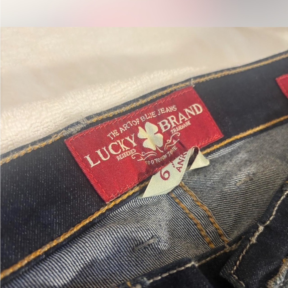 Lucky Brand Men's Dark Blue Denim Jeans